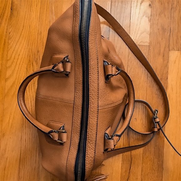 Madewell English Saddle Oversized Crossbody Berliner Satchel Bag - Picture 8 of 16